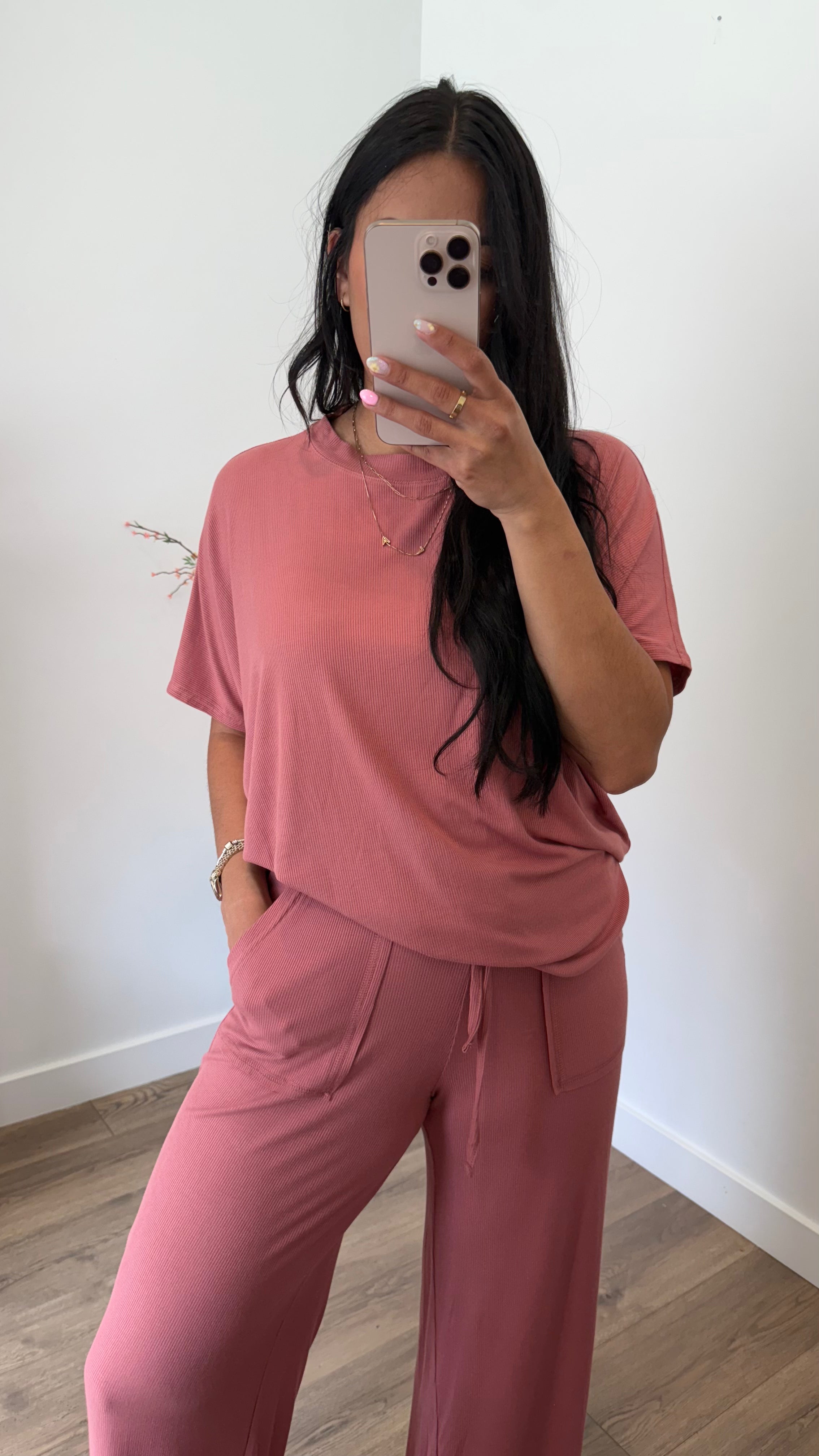 The Ribbed Lounge Set