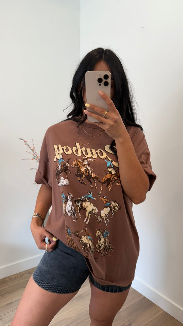 Cowboys Vintage Graphic Tee