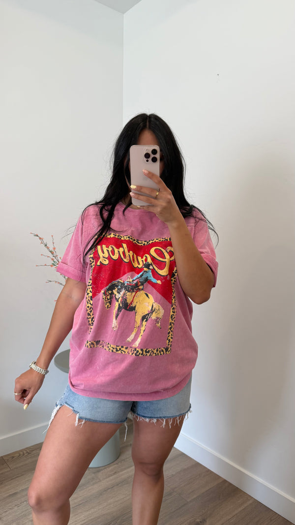 Western Cowboy Graphic Tee